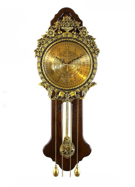 Big Ben Pendulum Wooden Wall Clock