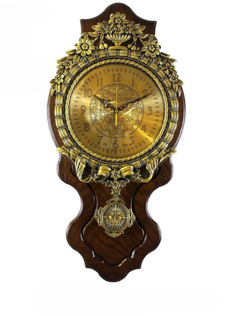 Big Ben Pendulum Wooden Wall Clock