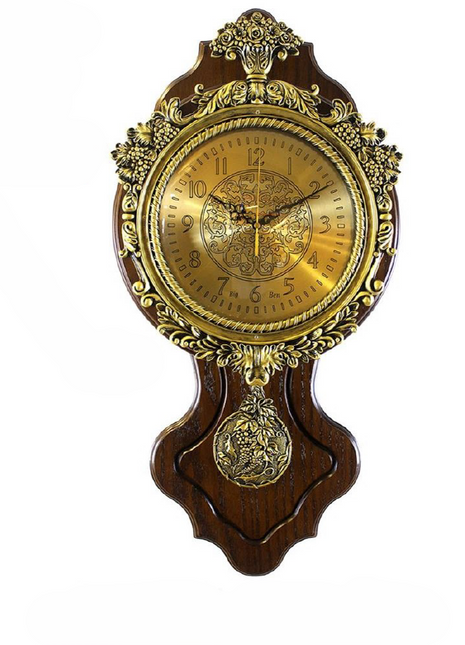 Big Ben Pendulum Wooden Wall Clock