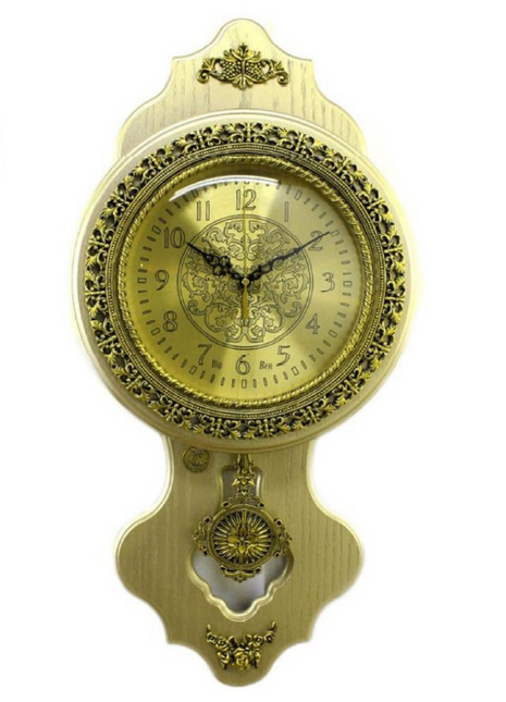 Big Ben Pendulum Wooden Wall Clock