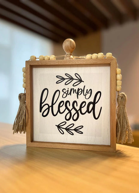 The Words Co Simply Blessed Frame