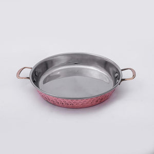 Copper Serving Pan with two Handles (Different Sizes)