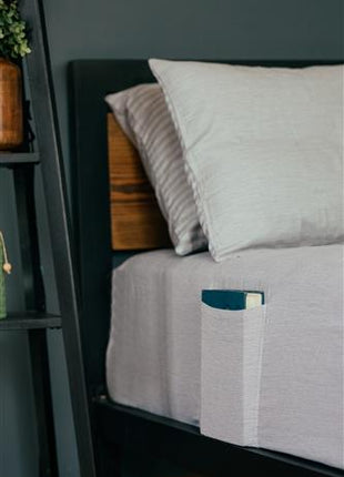 J Linens Innovative Fitted Sheets with Built-In Pouch