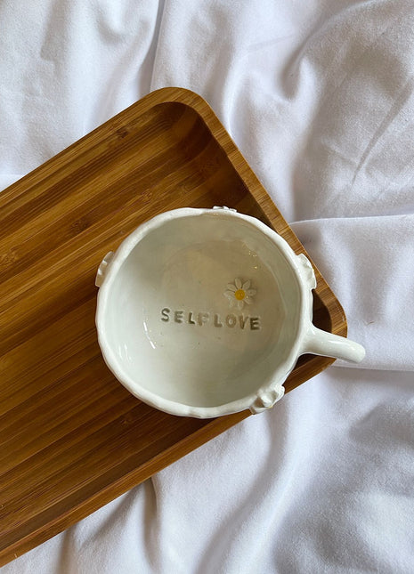 Terratale White Daises Mug 🌼