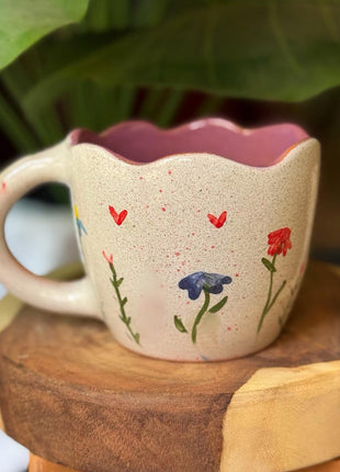 Piece of Sara Mauvy Gardenia Mug