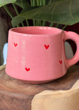 Piece of Sara Pink Hearts Mug