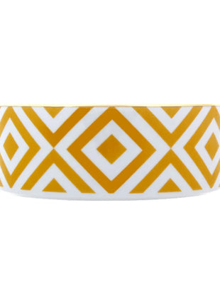 Porland Morocco Bowl - Yellow, 18cm