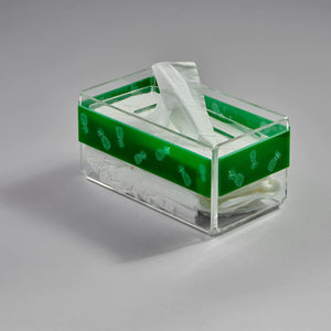 Zee Designs Plexi Glass Pineapple Tissue Box