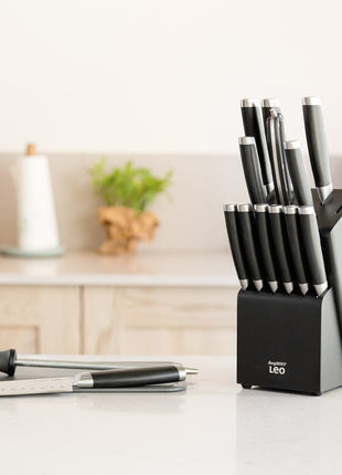 BergHoff Leo 13pc Knife Block set Graphite