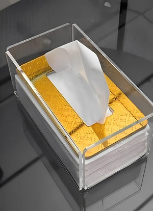 Zee Designs Plexi Glass Trellis Tissue Box