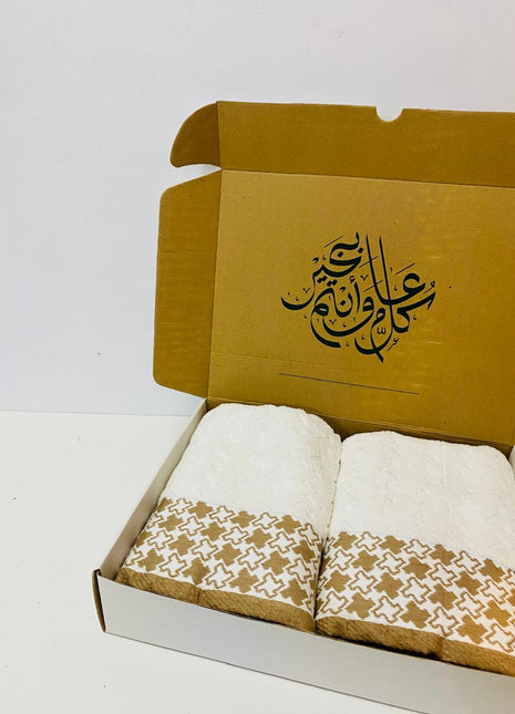 J Linens Ramadan Box Stars Hand Towel