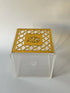 Zee Designs Plexi Glass Moroccan Ramadan Kareem Squared Box