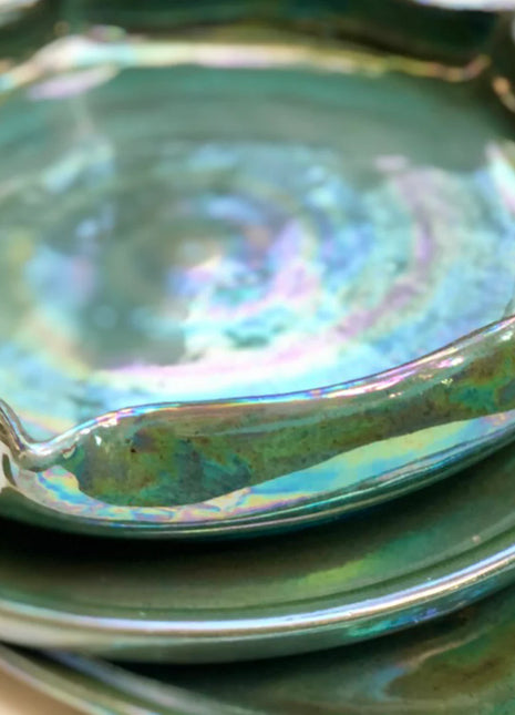 Khan Elsaada Glowing Flower Platter