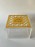 Zee Designs Plexi Glass Moroccan Ramadan Kareem Squared Box