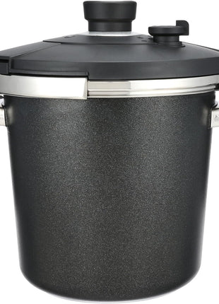 First Titanium Pressure Cooker Set, 6.5 Liter, 24 cm