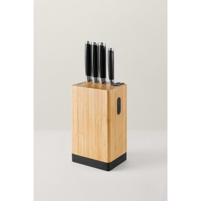 BergHoff Leo 5-Pcs Knife Block Set (Graphite)