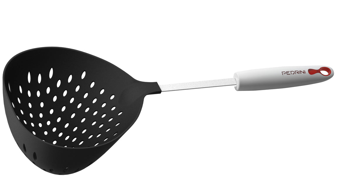 Pedrini Lillo Next Frusta Da Cucina Media - Acciaio Inox, Manico Bianco, 28.5x6.5x6 Cm