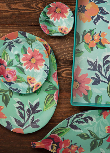 Bright Designs Melamine Matt Dip Bowl 
Set of 2 (10cm) Bloom