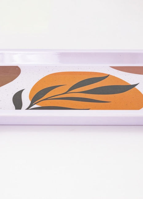 Bright Designs Melamine Rectangle Tray 1 Pieces (L 55cm W 35cm) Black Mondo