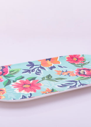 Bright Designs Melamine Serving Platter 
Set of 2 (L 52cm W 26cm) Bloom