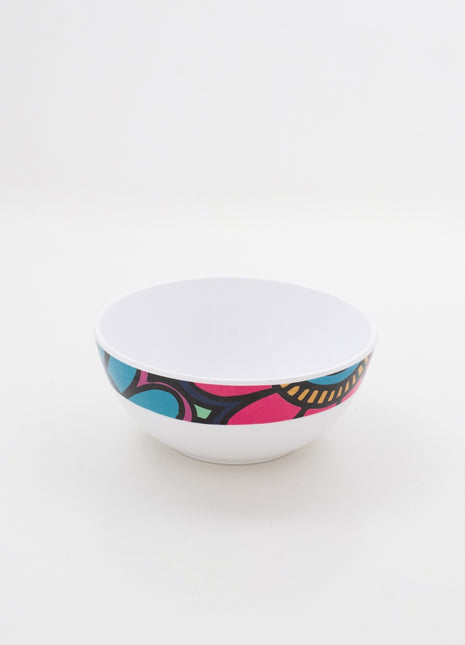 Bright Designs Melamine Bowl 
Set of 6 (D 14cm H 6cm)  Paisley
