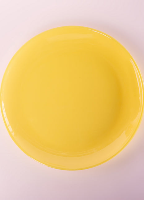 Bright Designs Melamine Dinner Plate
Set of 6 (D 26cm) Yellow