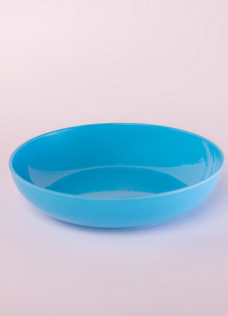 Bright Designs Melamine Deep Dish 
Set of 6 (D 22cm H 5cm) Light Blue