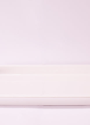 Bright Designs Melamine Rectangle Tray 
Set of 1 (L 55cm W 35cm) White