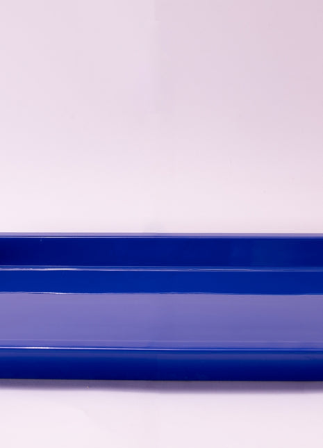 Bright Designs Melamine Rectangle Tray 
Set of 1 (L 55cm W 35cm) Royal Blue