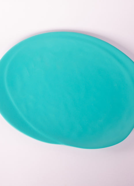 Bright Designs Melamine Matt Dinner Plate 
Set of 6 (30cm) Teal