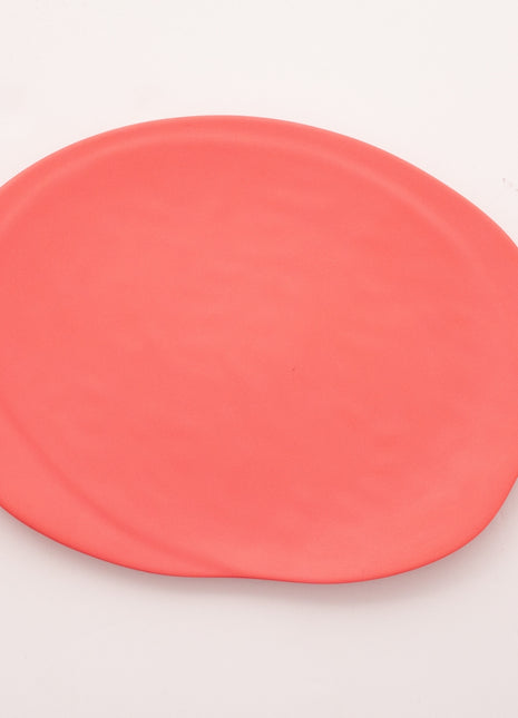 Bright Designs Melamine Matt Dinner Plate 
Set of 6 (30cm) Coral