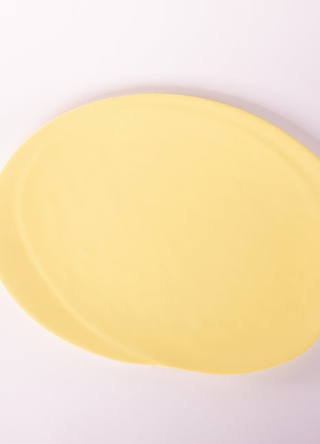 Bright Designs Melamine Matt Dinner Plate 
Set of 6 (30cm) Yellow