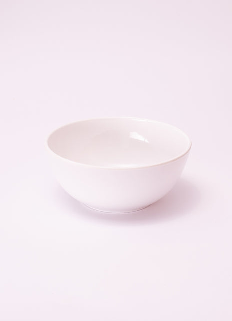 Bright Designs Melamine Bowl 
Set of 6 (D 14cm H 6cm)  White