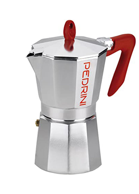 Pedrini Coffee Maker Aluminium Silver