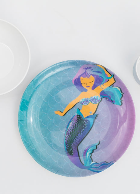 Bright Designs Kids 3 pieces  Melamine Set Mermaid K3