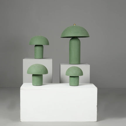 Cove Designs Truffle Velvet Table Lamp