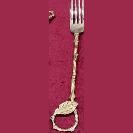 Laila Dine Leaf Cutlery Serving Tools