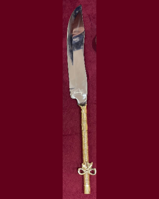 Laila Dine Bow Cutlery Serving Tools Gold (SOLD BY PIECE)
