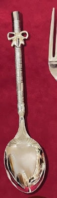 laila dine Bow Cutlery Serving Tools Silver (SOLD BY PIECE)
