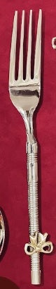 laila dine Bow Cutlery Serving Tools Silver (SOLD BY PIECE)