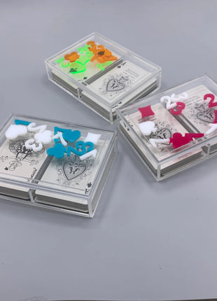 Zee Designs Plexiglass Playing Cards Box