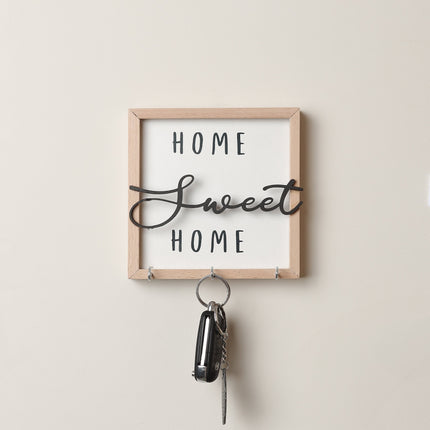 The Words Co Key Chain Home Sweet Home Frame
