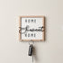 The Words Co Key Chain Home Sweet Home Frame