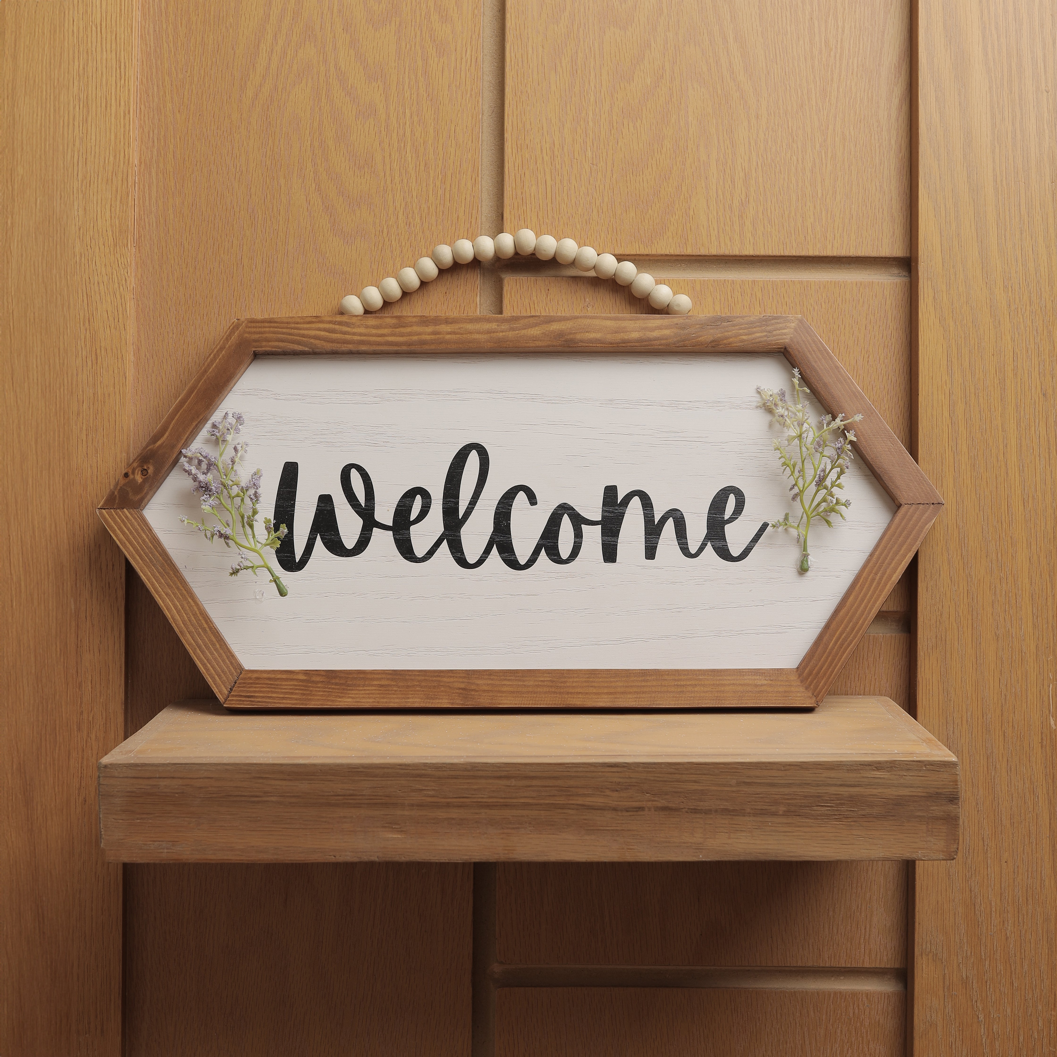 The Words Co Welcome Hex Decor