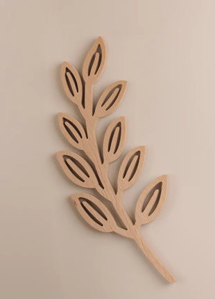 The Words Co Wooden Leaf Decor