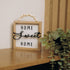 The Words Co Home Sweet Home Beaded Frame