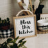 The Words Co Bless This Kitchen Beaded Frame