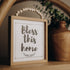 The Words Co Bless This Home Beaded Frame