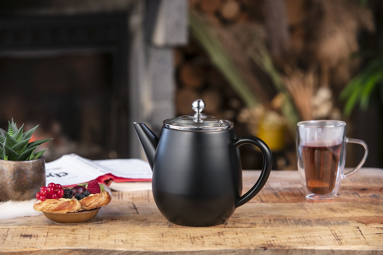 bredemeijer Teapot Duet® Eva 1.1L, matt