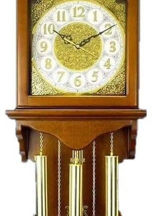 Big Ben Beechwood and Copper Wall Clock